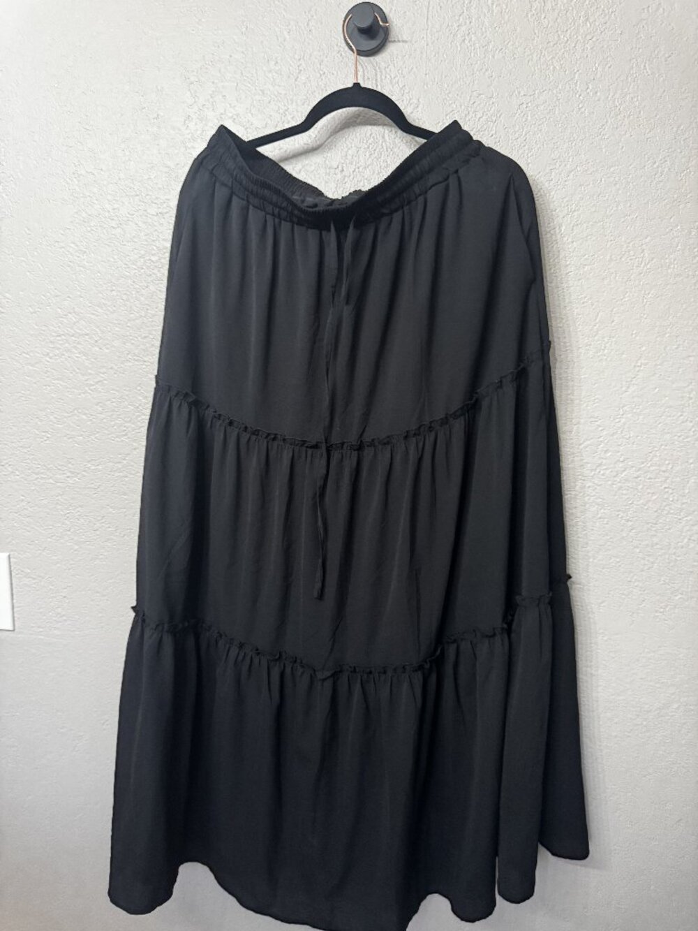 Black Long Maxi Skirt